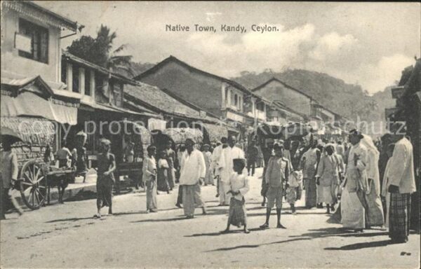 Kandy Sri Lanka Native Town