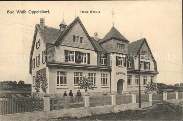 Bad Oppelsdorf Opolno Zdroj Neue Schule