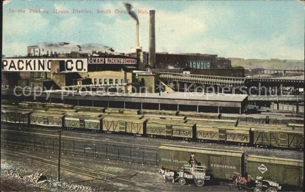 Omaha Nebraska Packing House District Railway