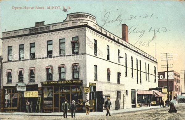 Minot North Dakota Opera House Block