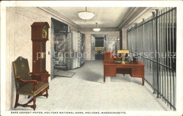 Holyoke Massachusetts Safe Deposit Foyer National Bank