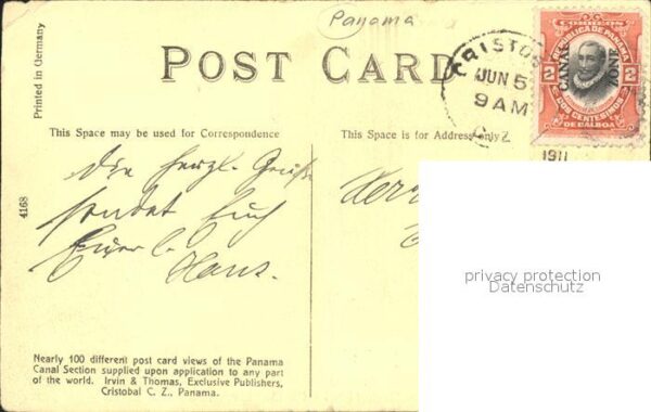 Cristobal Panama Pedro Miguel Locks Pacific Side Panama Canal – Bild 2