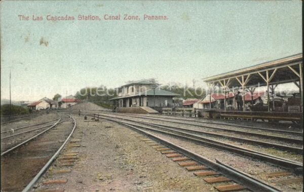 Panama The Las Cascadas Station Canal Zone