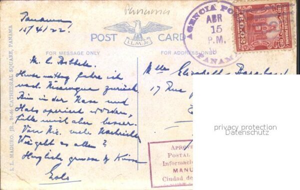 Cristobal Panama Club House Edificio del Club del Canal Zona del Canal – Bild 2