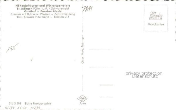 St Maergen Gasthaus Pension Roessle – Bild 2