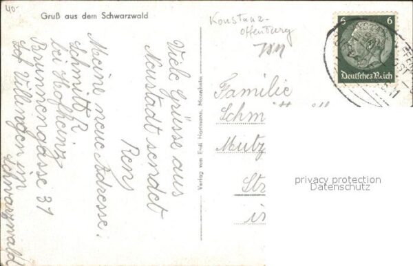 Offenburg Geschnitzte Wegweiser – Bild 2