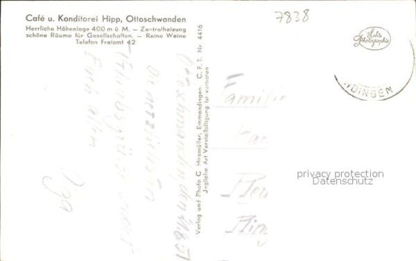 Ottoschwanden Fliegeraufnahme Cafe Konditorei Hipp – Bild 2