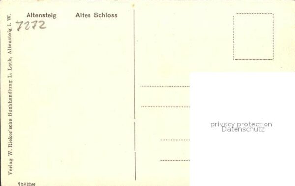 Altensteig Schwarzwald Altes Schloss – Bild 2