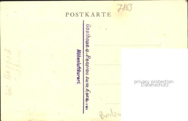 Mambach Gasthaus Pension zum Forsthaus – Bild 2
