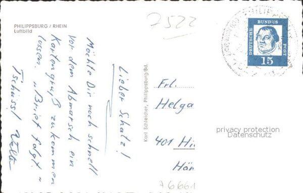 Philippsburg Baden Fliegeraufnahme – Bild 2