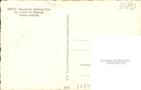Traben-Trarbach NSDAP Gauschule – Bild 2
