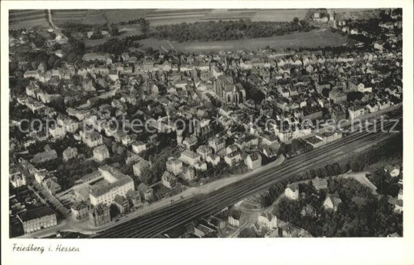 Friedberg Hessen Fliegeraufnahme
