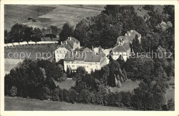 Gelenau Erzgebirge Fliegeraufnahme Koenig Albert Heim