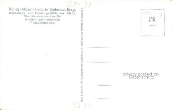 Gelenau Erzgebirge Fliegeraufnahme Koenig Albert Heim – Bild 2