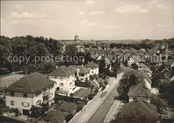 Messkirch Fliegeraufnahme Strasse