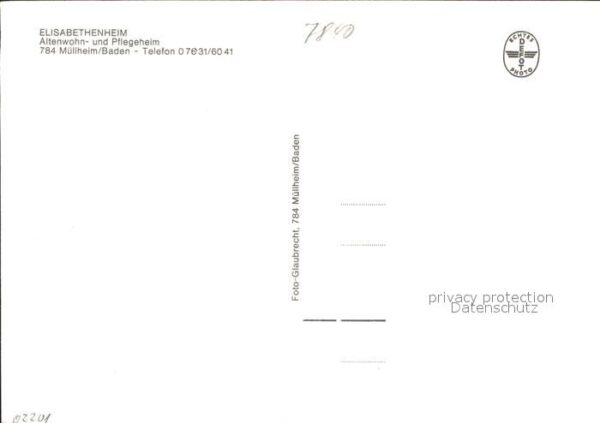 Muellheim Baden Elisabethenheim Pflegeheim – Bild 2