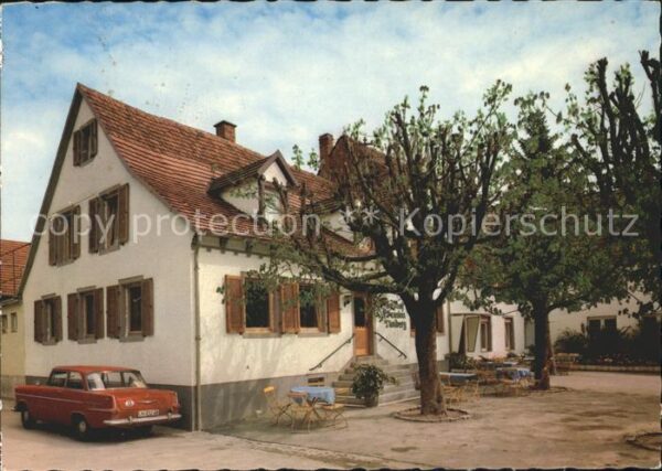 Tiengen Breisgau Gasthaus Pension Tillmann Tuniberg Auto