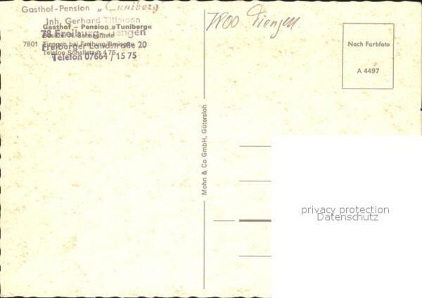 Tiengen Breisgau Gasthaus Pension Tillmann Tuniberg Auto – Bild 2