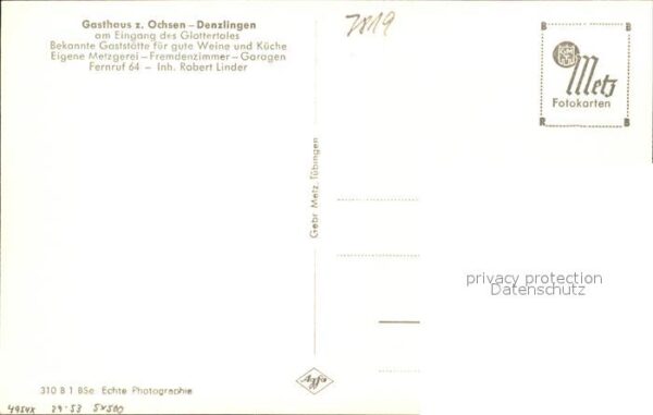 Denzlingen Gasthaus zum Ochsen – Bild 2