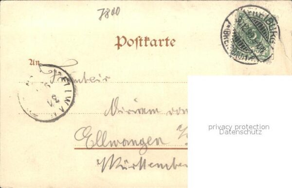 Freiburg Breisgau Muenster Eisbahn Kaiserstrasse – Bild 2