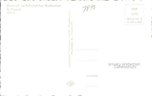 Gurtweil Fliegeraufnahme Erzbischoefliches Maedchenheim St. Elisabeth – Bild 2