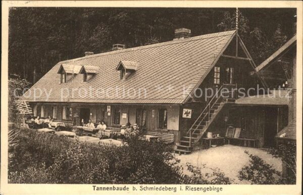 Schmiedeberg  Riesengebirge Tannenbaude Riesengebirge