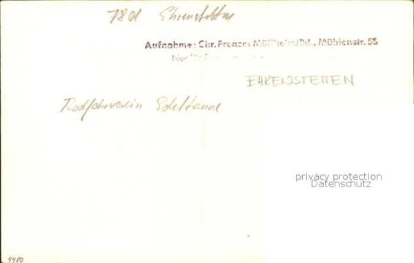 Ehrenstetten Gruppenfoto Radfahrverein – Bild 2