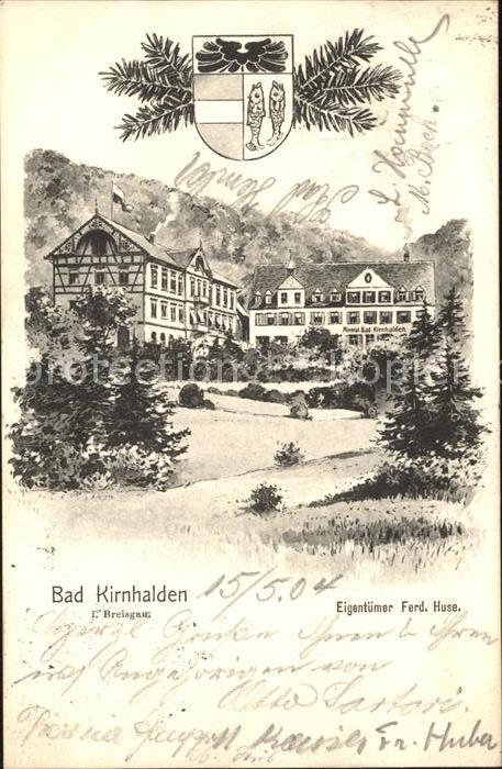 Bad Kirnhalden Ferd. Huse