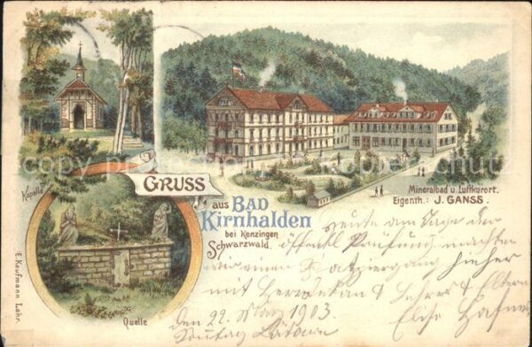 Kenzingen Bad Kirnhalden J. Ganss