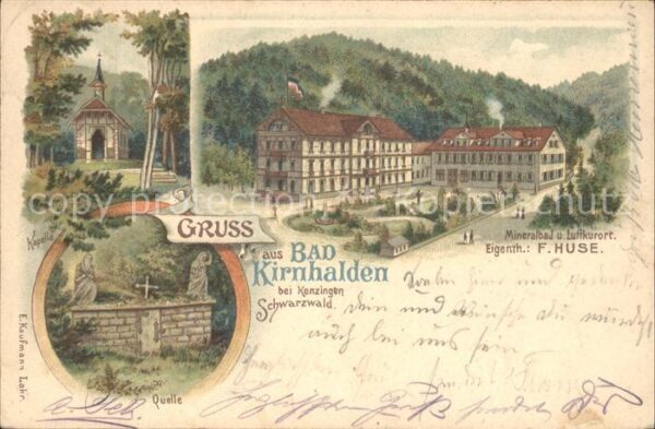Kenzingen Bad Kirnhalden F. Huse