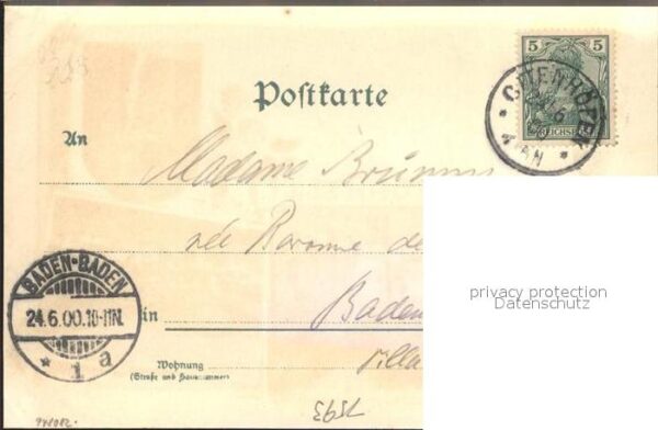 Ottenhoefen Schwarzwald Gasthaus zum Pflug Karl Ketterer – Bild 2