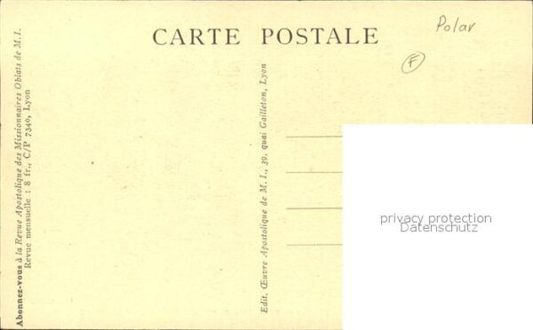 Arktis Nordpol Mission de Notre Dame de la Providence Eglise Aux Glaces Polaires – Bild 2
