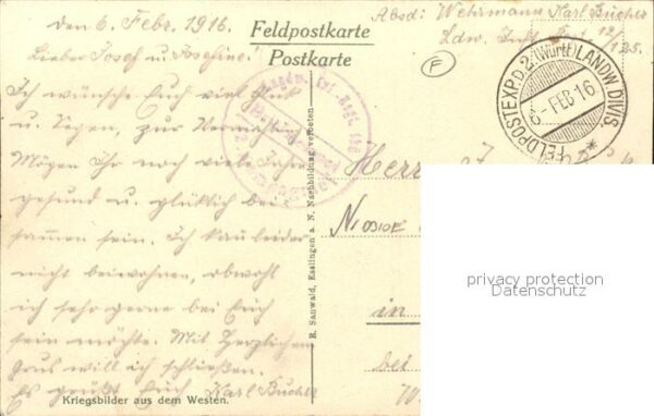 Militaria WK1 abgestuerztes franzoesisches Flugzeug in Boisde Serie Kriegsbilder – Bild 2