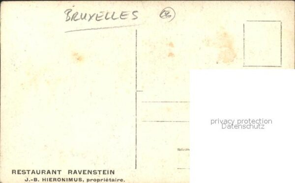 Bruxelles Bruessel Restaurant Ravenstein – Bild 2