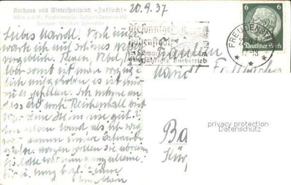 Freudenstadt Kurhaus Zuflucht – Bild 2