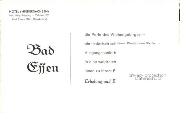 Bad Essen Hotel Niedersachsen – Bild 2