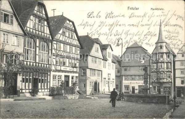 Fritzlar Marktplatz