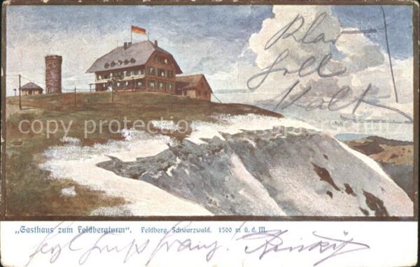 Feldberg Schwarzwald Gasthaus Turm