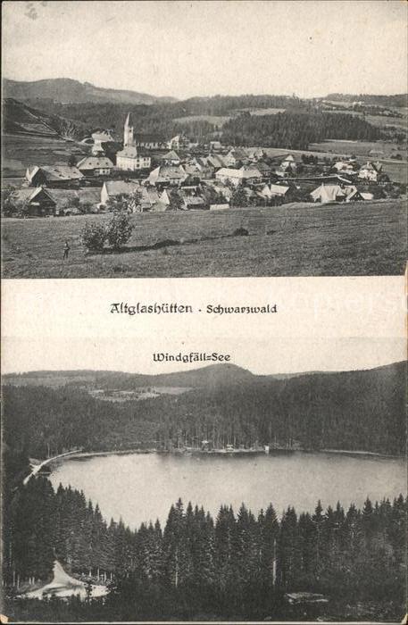 Altglashuetten mit Windgfaell-See