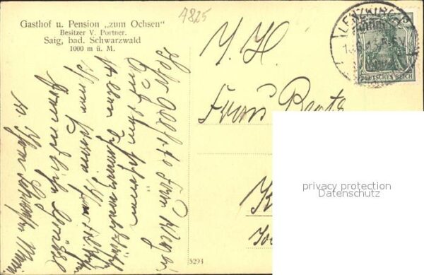 Saig Schwarzwald Gasthaus Pension zum Ochsen – Bild 2