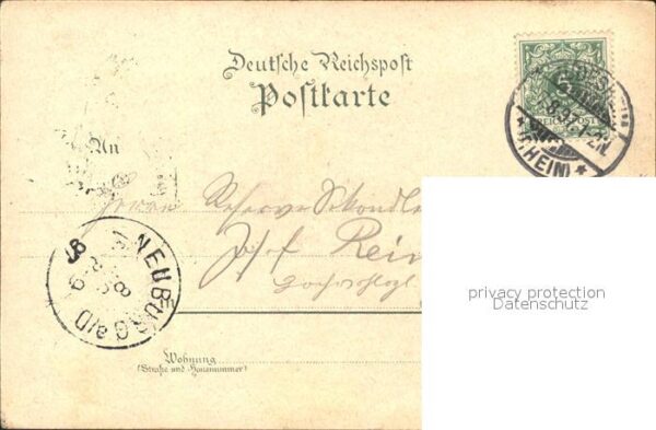 Niederwalddenkmal Denkmal Bingen Burg Ehrenfels Jagdschloss Rossel – Bild 2