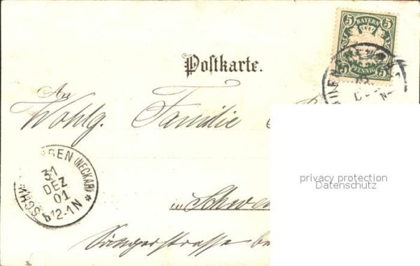 Muenchen Neujahrskarte – Bild 2