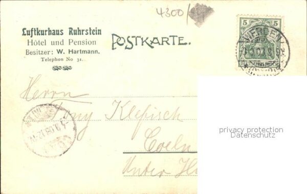 Bredeney Luftkurhaus Ruhrstein – Bild 2