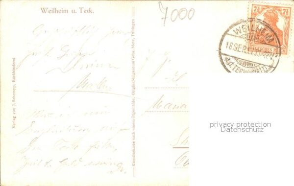 Weilheim Teck Kuenstlerkart – Bild 2