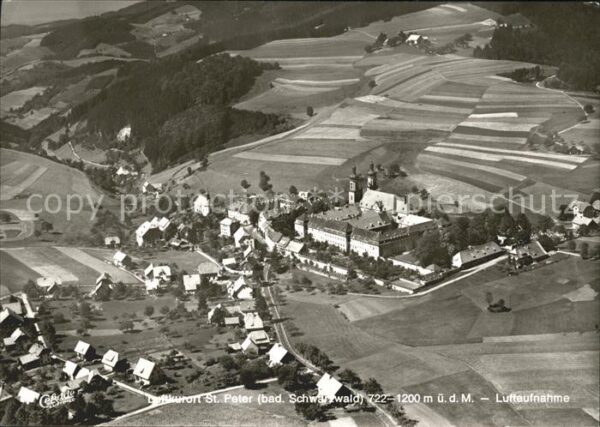 St Peter Schwarzwald Fliegeraufnahme