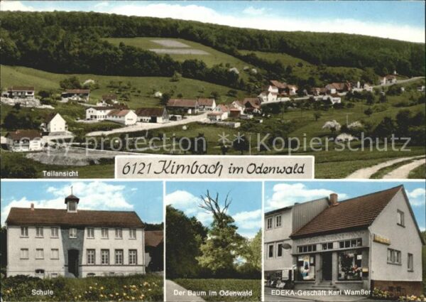 Kimbach Schule EDEKA Geschaeft