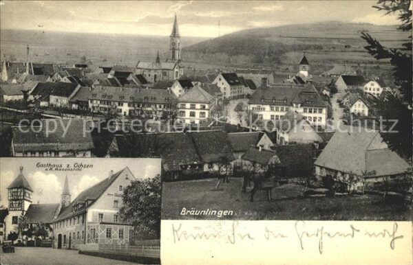 Braeunlingen Gasthaus zum Ochsen