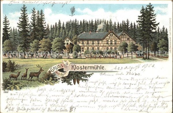 Reinhardsbrunn Pensionshaus Klostermuehle