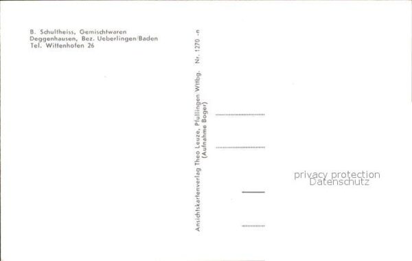 Deggenhausen Gemischtwarenladen – Bild 2