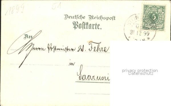 Aachen Komphausbadstrasse Suermondt-Museum Theater Karlsbad Litho – Bild 2